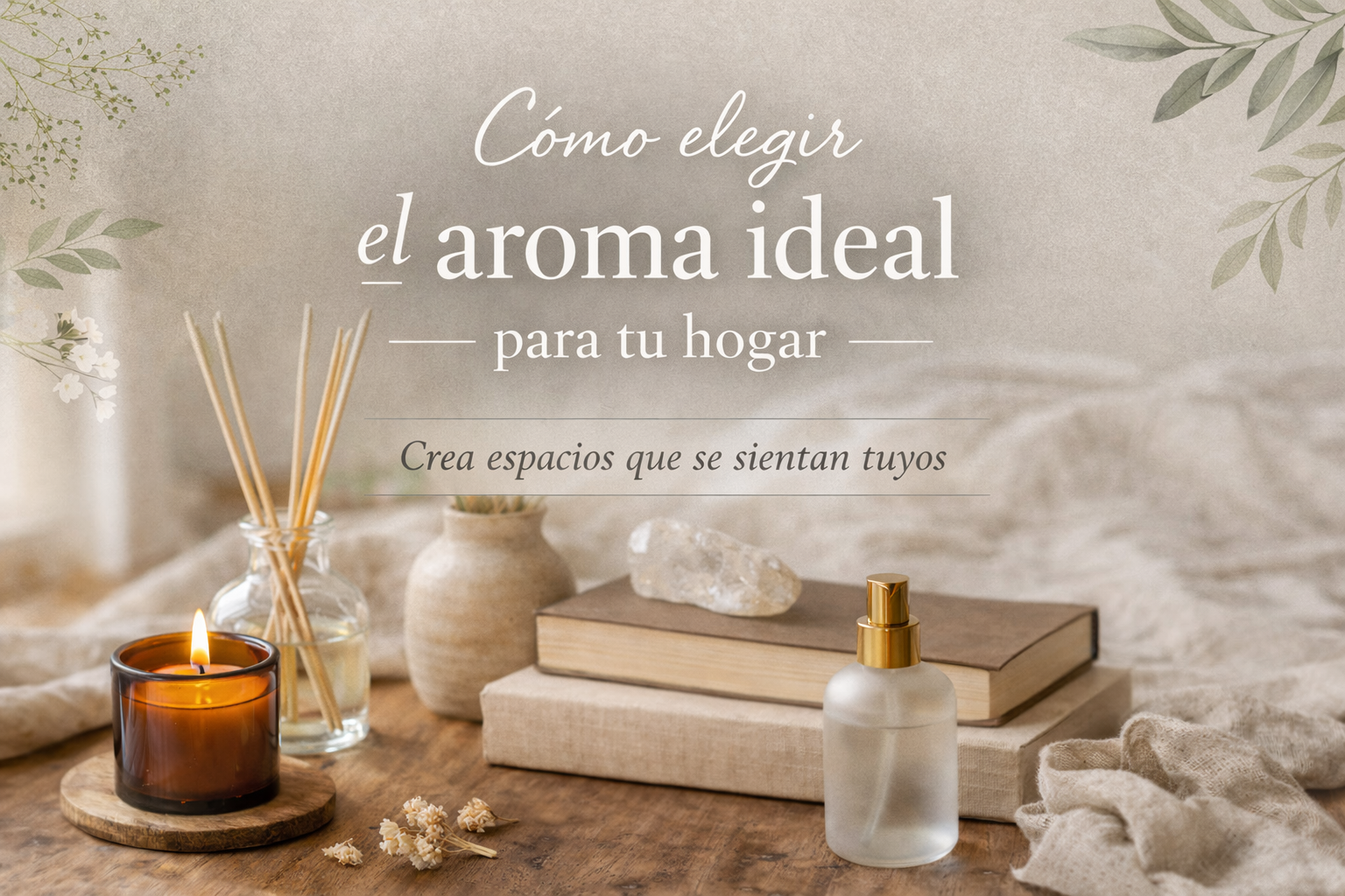 ¿Cómo elegir el aroma ideal para tu hogar?