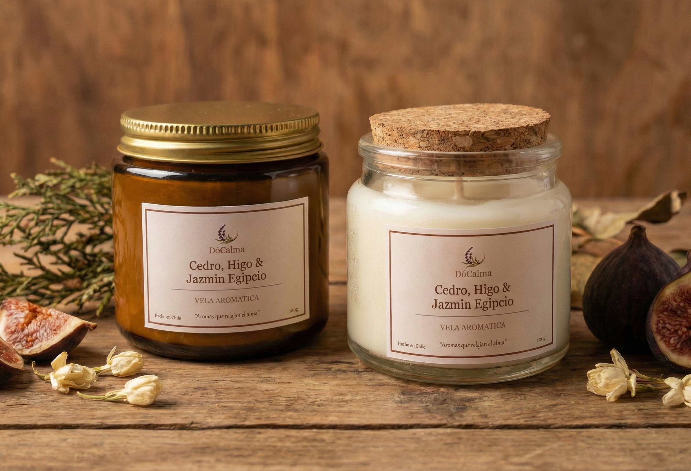 Vela Cedro, Higo & Jazmín Egipcio